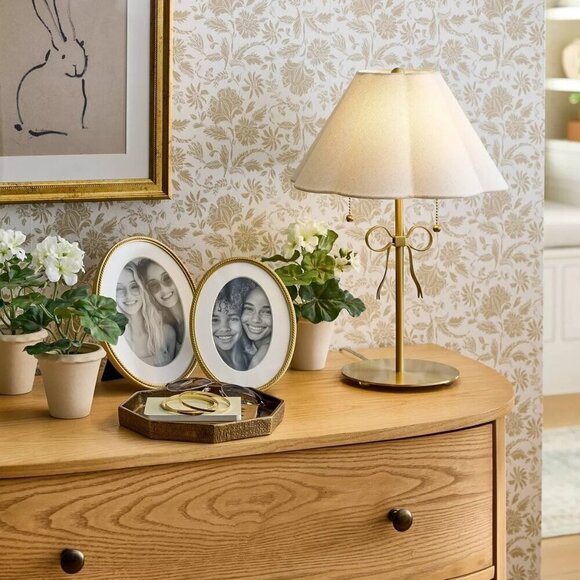 Stick Lamp with Bow Brass - Threshold Studio McGee Target Spring 2025 New in Box - Picture 2 of 8